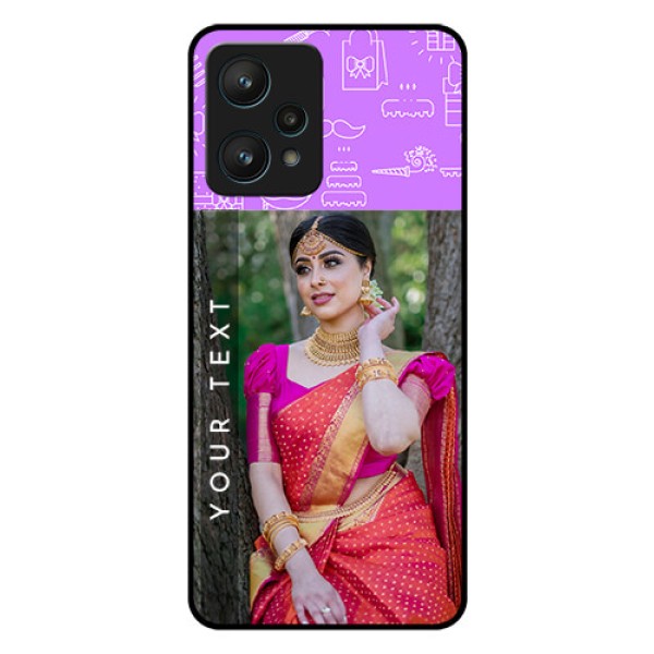 Realme 9 Pro 5G Custom Glass Mobile Case - Birthday Icons Design