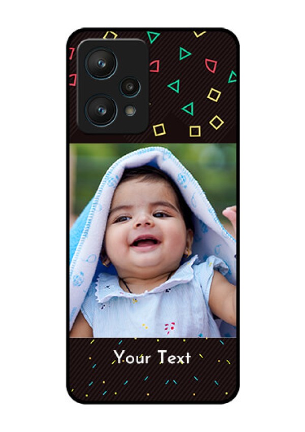 Realme 9 Pro 5G Custom Glass Phone Case - with confetti birthday design