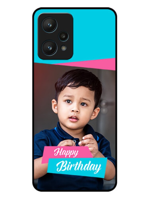 Custom Realme 9 Pro 5G Personalized Glass Phone Case - Image Holder with 2 Color Design