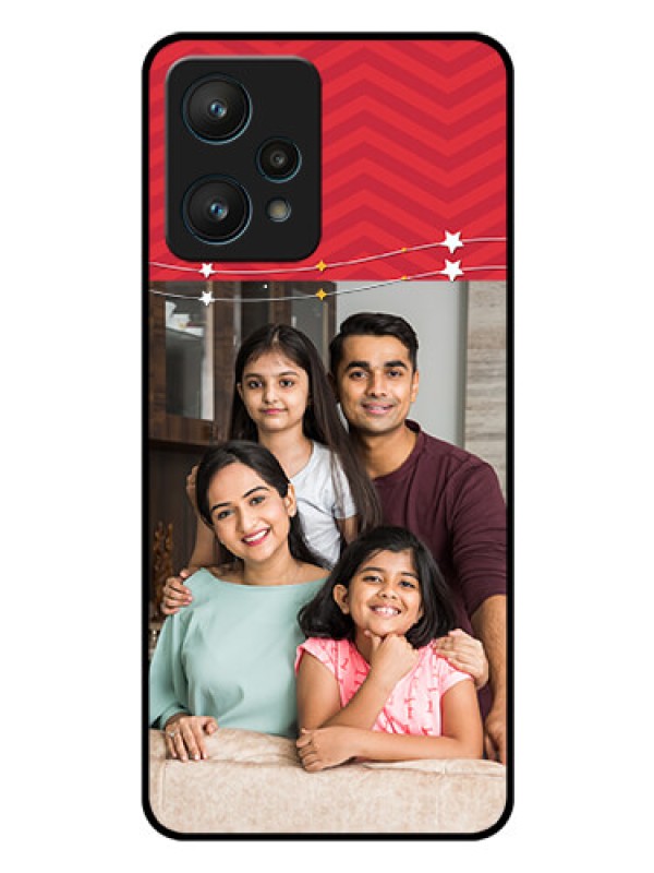 Custom Realme 9 Pro 5G Personalized Glass Phone Case - Happy Family Design