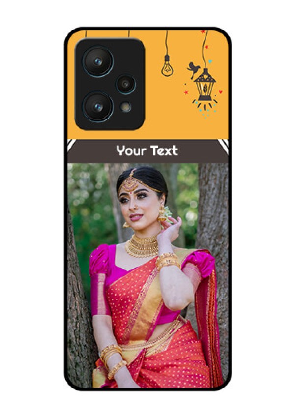 Realme 9 Pro 5G Custom Glass Mobile Case - with Family Picture and Icons