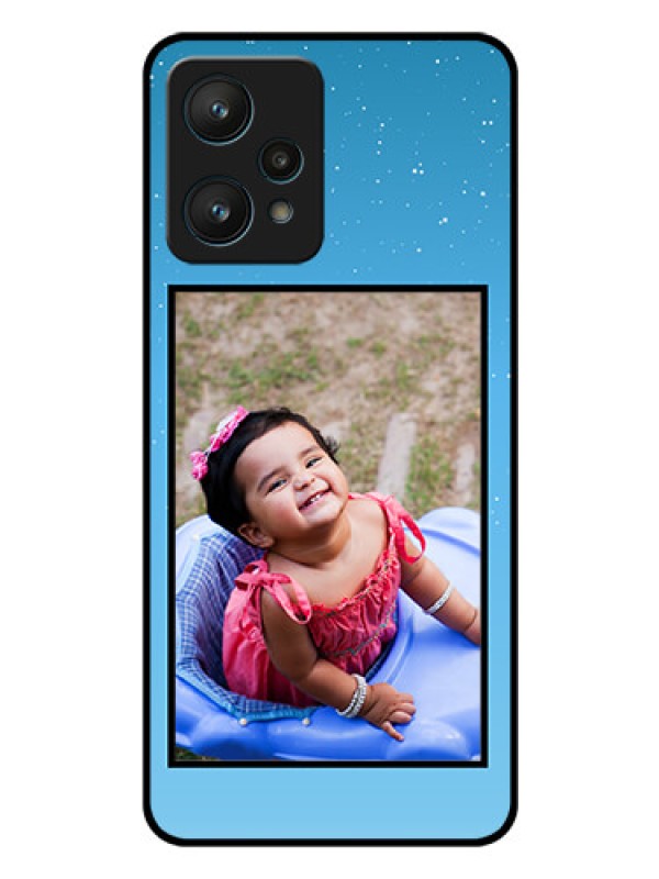Custom Realme 9 Pro 5G Custom Glass Mobile Case - Wave Pattern Colorful Design