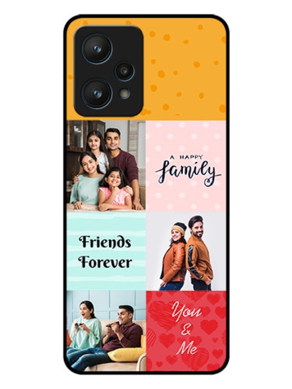 Custom Realme 9 Pro 5G Personalized Glass Phone Case - Images with Quotes Design