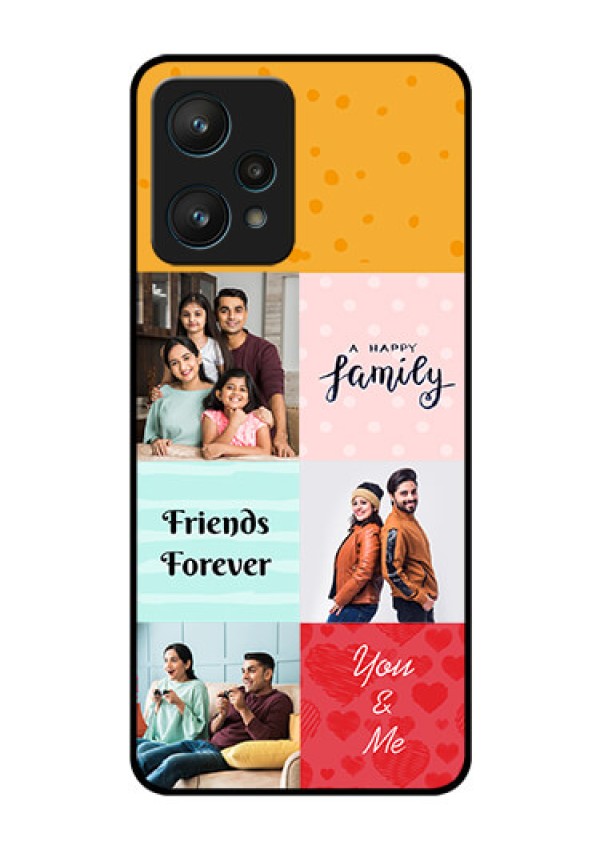 Realme 9 Pro 5G Personalized Glass Phone Case - Images with Quotes Design