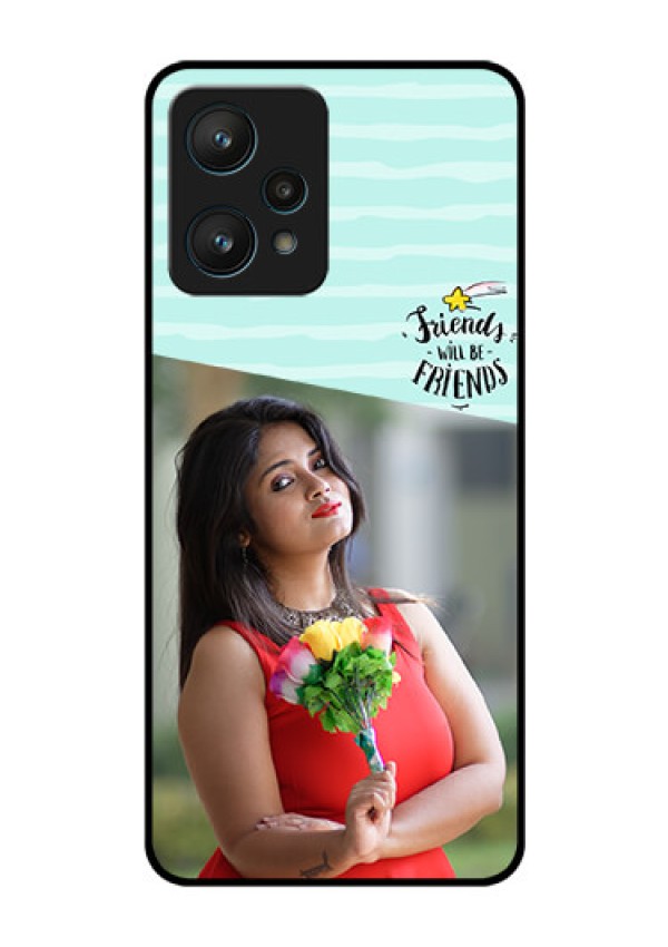 Realme 9 Pro 5G Custom Glass Phone Case - Friends Picture Icon Design