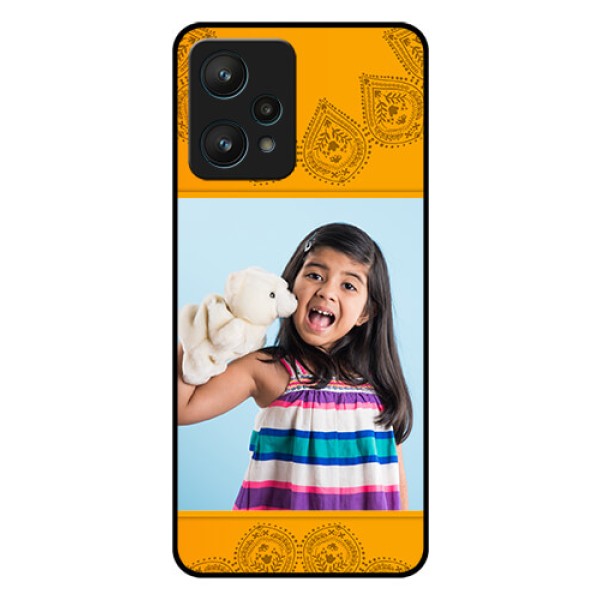Realme 9 Pro 5G Personalized Glass Phone Case - Photo Wedding Design