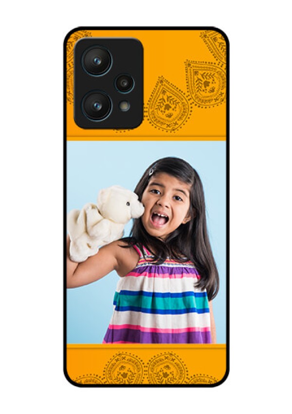 Realme 9 Pro 5G Personalized Glass Phone Case - Photo Wedding Design