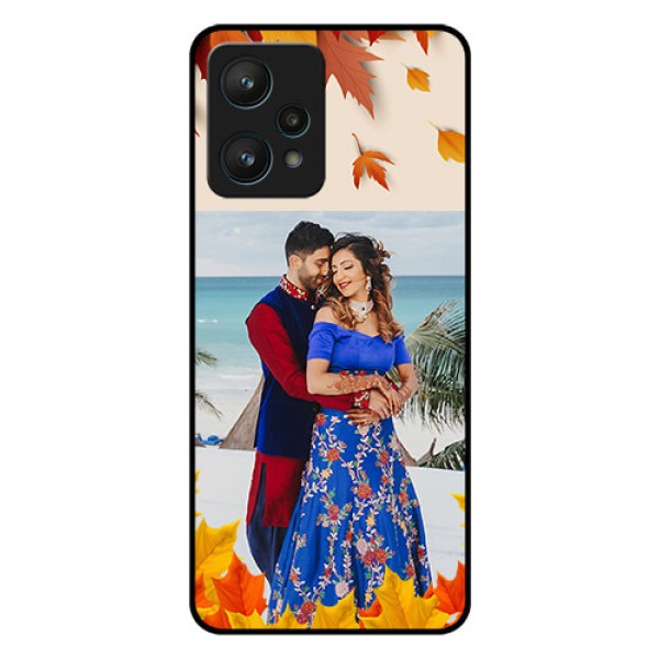 Realme 9 Pro 5G Photo Printing on Glass Case - Autumn Maple Leaves Design Realme 9 Pro 5G Photo Printing on Glass Case - Autumn Maple Leaves Design