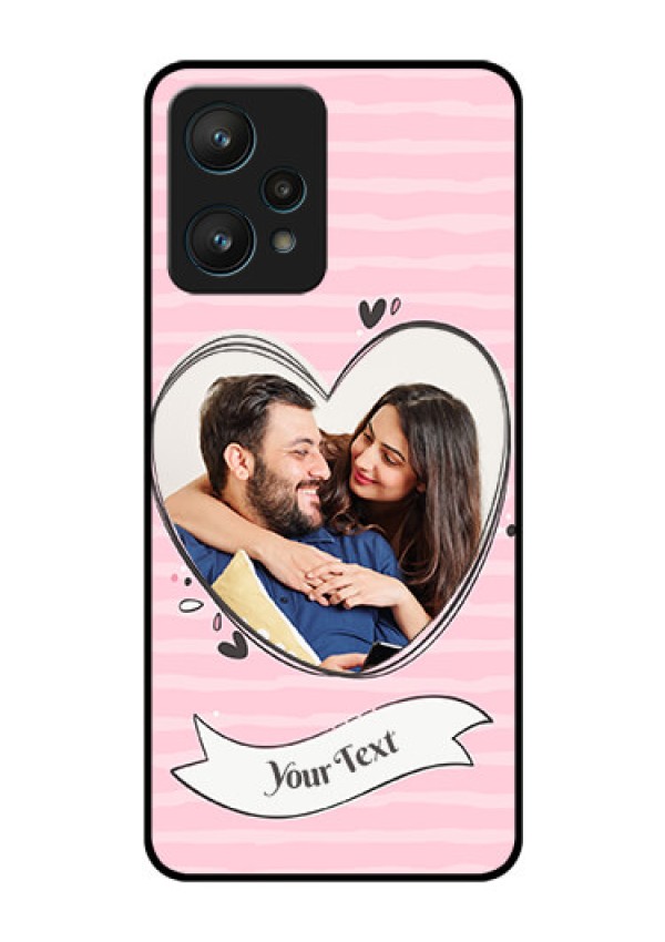 Realme 9 Pro 5G Custom Glass Phone Case - Vintage Heart Design