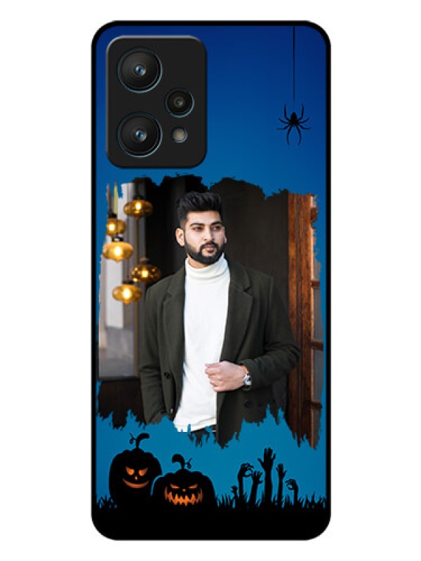 Custom Realme 9 Pro 5G Photo Printing on Glass Case - with pro Halloween design