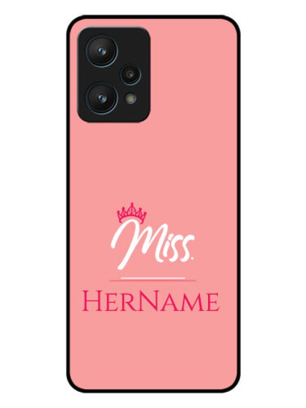Custom Realme 9 Pro 5G Custom Glass Phone Case Mrs with Name