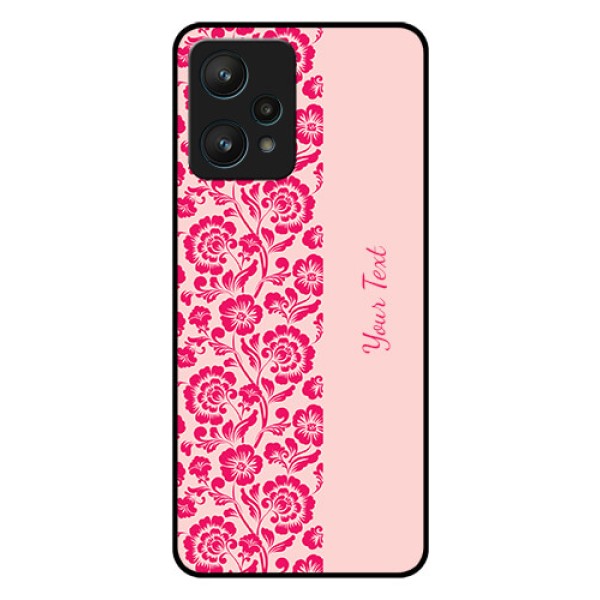 Realme 9 Pro 5G Custom Glass Phone Case - Attractive Floral Pattern Design Realme 9 Pro 5G Custom Glass Phone Case - Attractive Floral Pattern Design