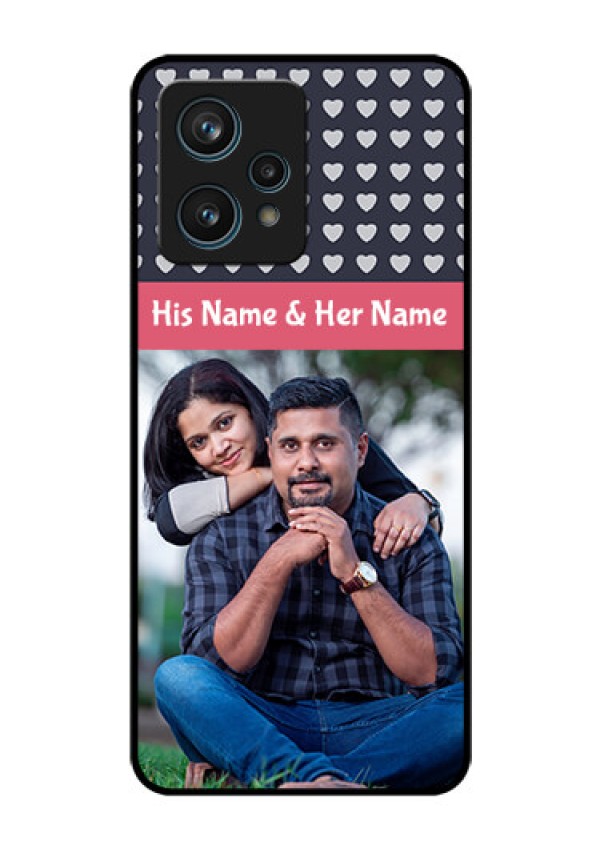 Realme 9 Pro Plus 5G Custom Glass Mobile Case - Love Symbols Design
