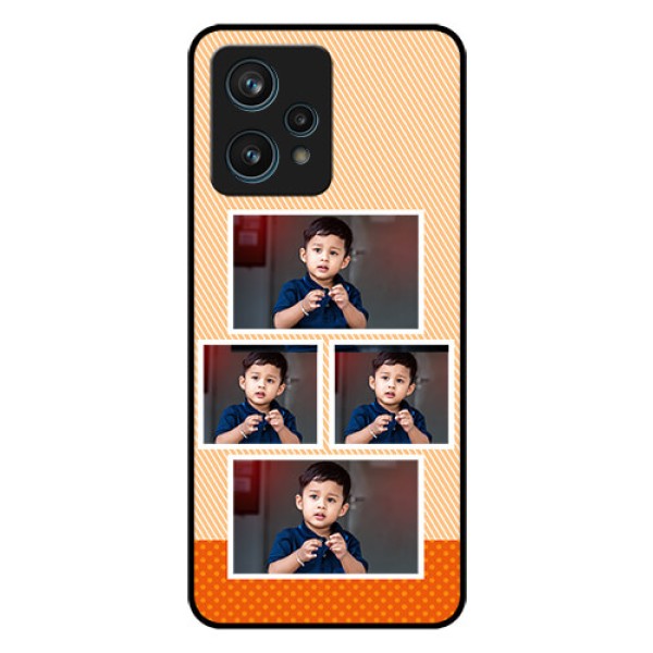 Realme 9 Pro Plus 5G Photo Printing on Glass Case - Bulk Photos Upload Design