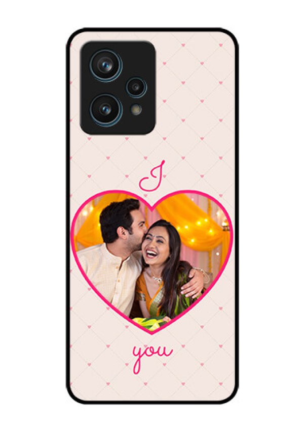 Realme 9 Pro Plus 5G Custom Glass Mobile Case - Heart Shape Design