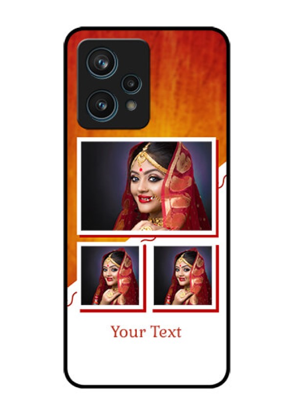 Realme 9 Pro Plus 5G Custom Glass Phone Case - Wedding Memories Design