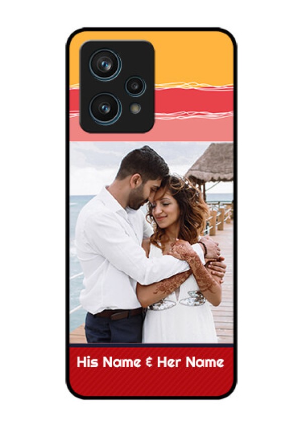 Realme 9 Pro Plus 5G Custom Glass Mobile Case - Colorful Case Design