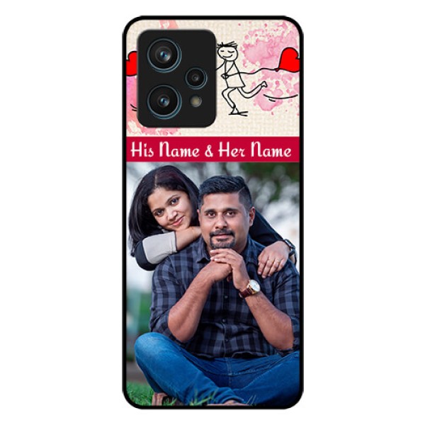 Realme 9 Pro Plus 5G Photo Printing on Glass Case - You and Me Case Design Realme 9 Pro Plus 5G Photo Printing on Glass Case - You and Me Case Design