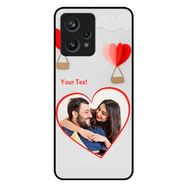 Realme 9 Pro Plus 5G Custom Glass Mobile Case - Parachute Love Design