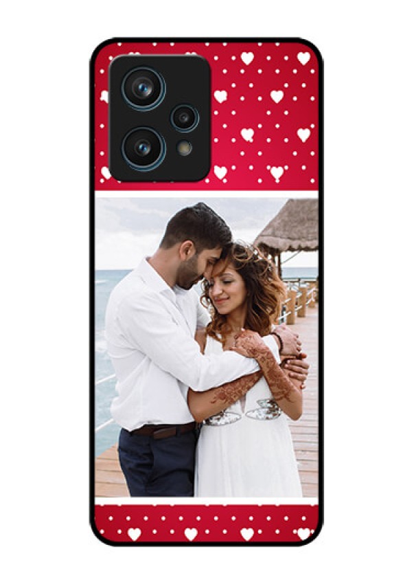 Realme 9 Pro Plus 5G Photo Printing on Glass Case - Hearts Mobile Case Design