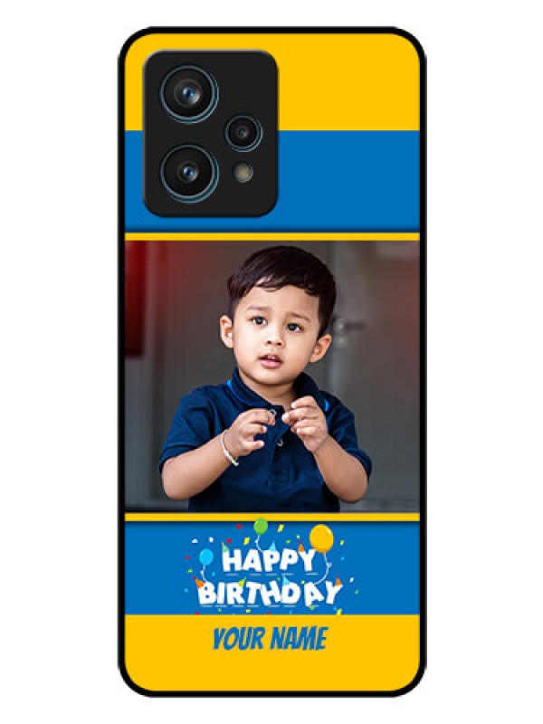 Custom Realme 9 Pro Plus 5G Custom Glass Mobile Case - Birthday Wishes Design