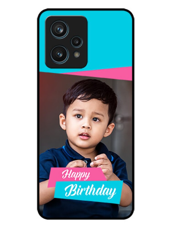 Custom Realme 9 Pro Plus 5G Personalized Glass Phone Case - Image Holder with 2 Color Design