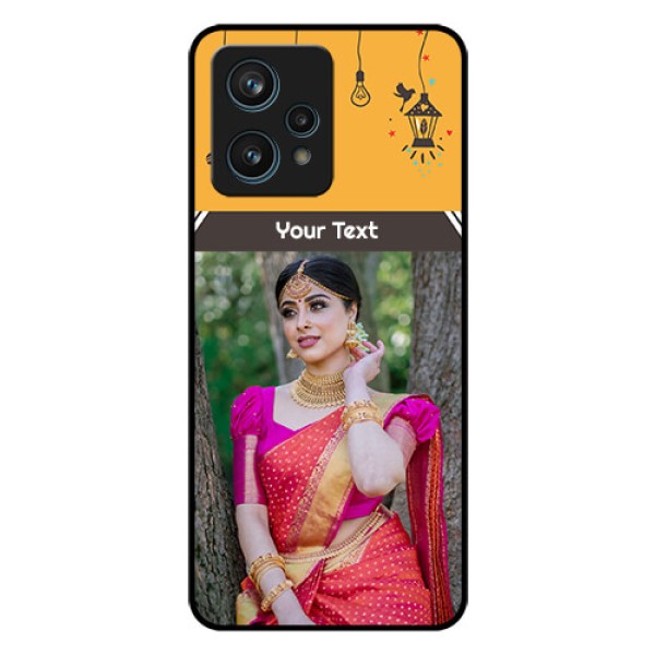 Realme 9 Pro Plus 5G Custom Glass Mobile Case - with Family Picture and Icons
