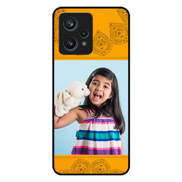 Realme 9 Pro Plus 5G Personalized Glass Phone Case - Photo Wedding Design