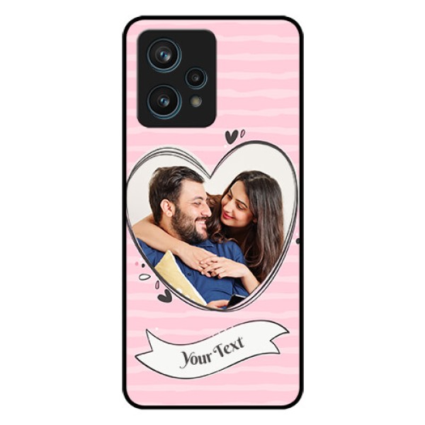 Realme 9 Pro Plus 5G Custom Glass Phone Case - Vintage Heart Design