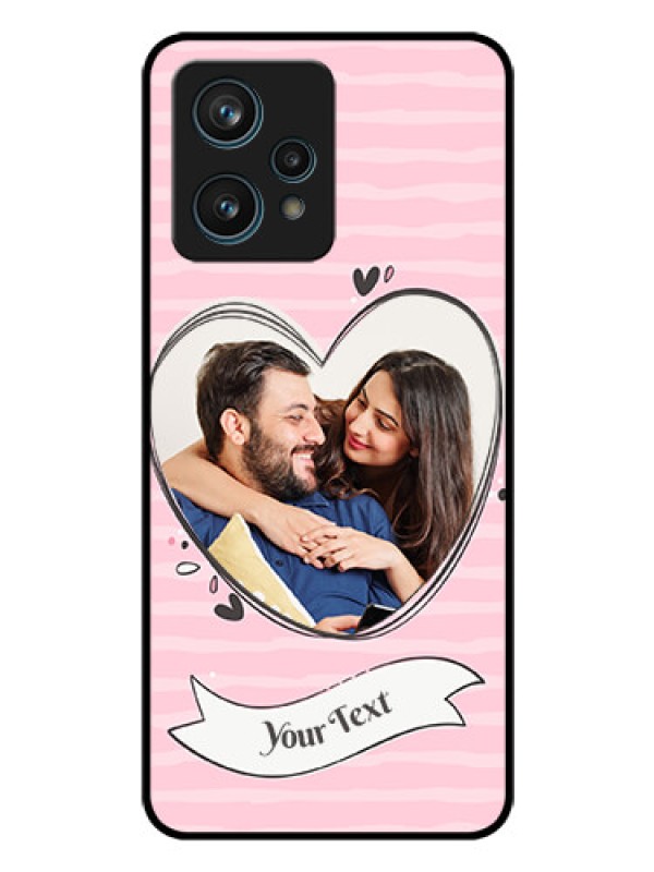 Custom Realme 9 Pro Plus 5G Custom Glass Phone Case - Vintage Heart Design