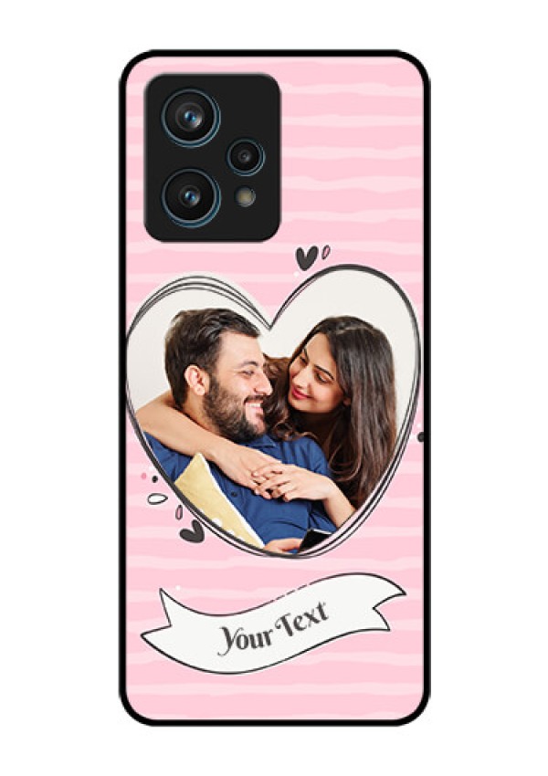Realme 9 Pro Plus 5G Custom Glass Phone Case - Vintage Heart Design