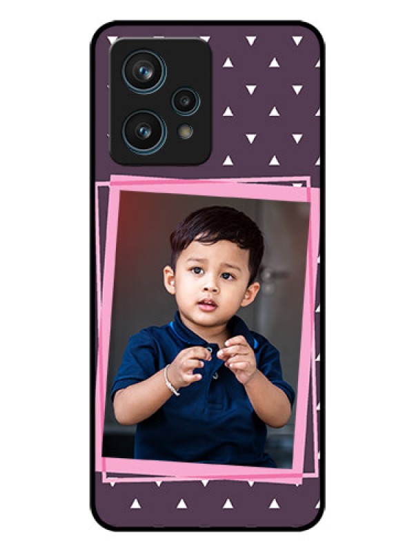 Custom Realme 9 Pro Plus 5G Custom Glass Mobile Case - Triangle Pattern Dotted Design