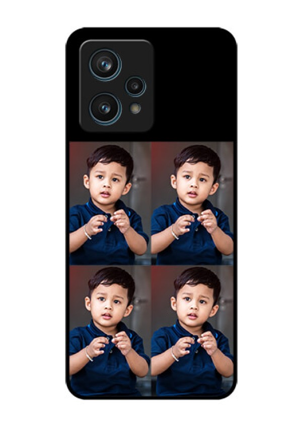 Realme 9 Pro Plus 5G 4 Image Holder on Glass Mobile Cover
