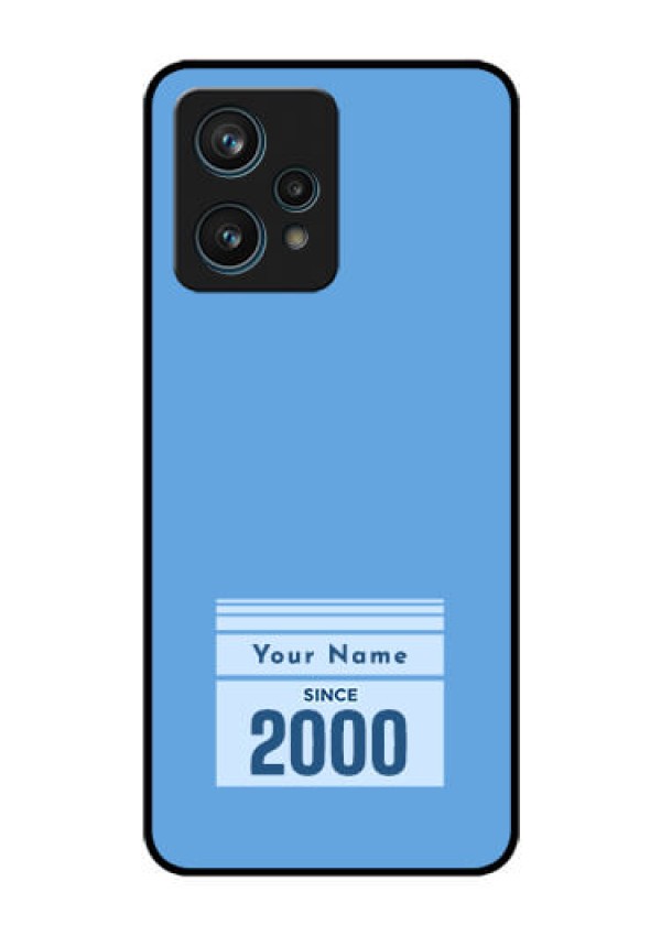 Realme 9 Pro Plus 5G Custom Glass Mobile Case - Custom Year of birth Design