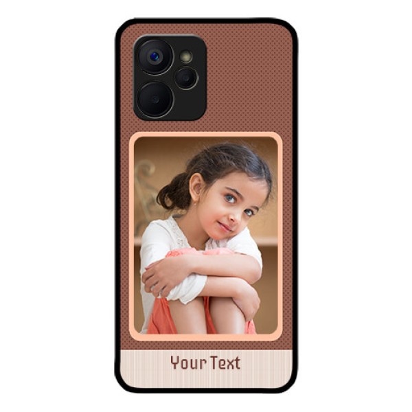 Realme 9i 5G Custom Glass Phone Case - Simple Pic Upload Design Realme 9i 5G Custom Glass Phone Case - Simple Pic Upload Design