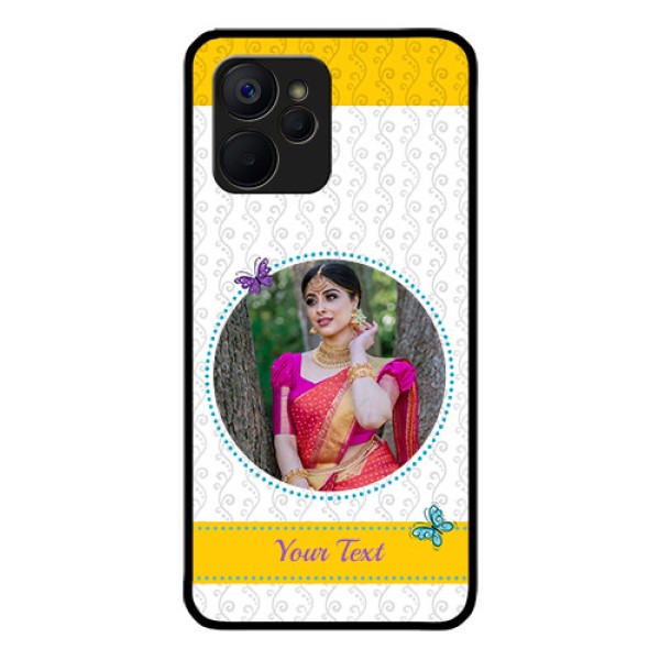 Realme 9i 5G Custom Glass Mobile Case - Girls Premium Case Design