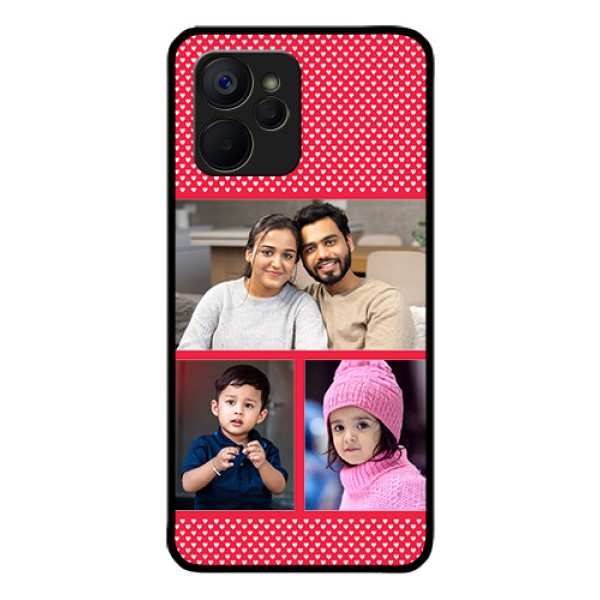Realme 9i 5G Personalized Glass Phone Case - Bulk Pic Upload Design Realme 9i 5G Personalized Glass Phone Case - Bulk Pic Upload Design