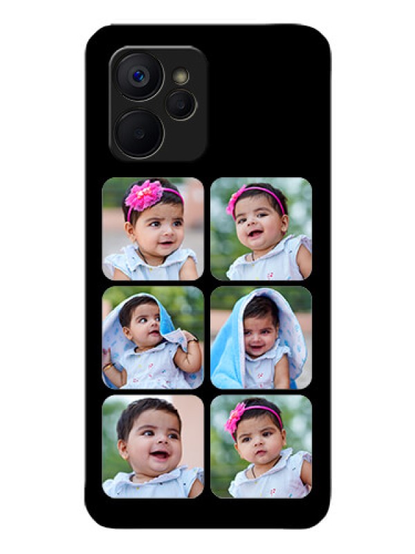 Custom Realme 9i 5G Photo Printing on Glass Case - Multiple Pictures Design