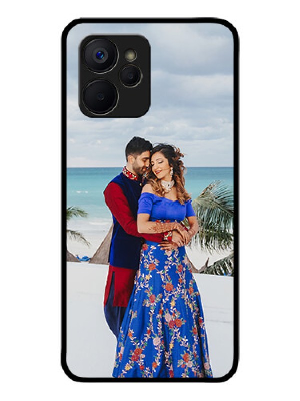 Custom Realme 9i 5G Photo Printing on Glass Case - Upload Full Picture Design