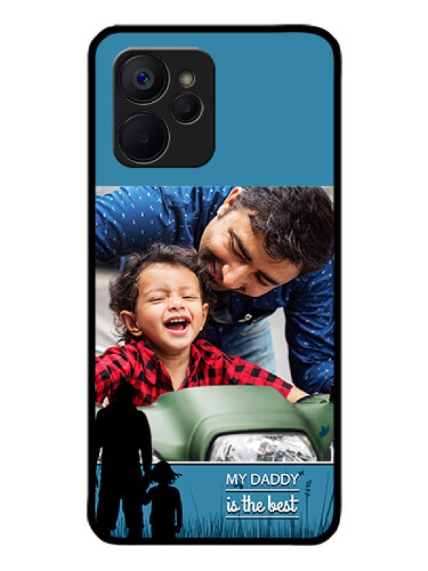 Custom Realme 9i 5G Custom Glass Mobile Case - Best dad design