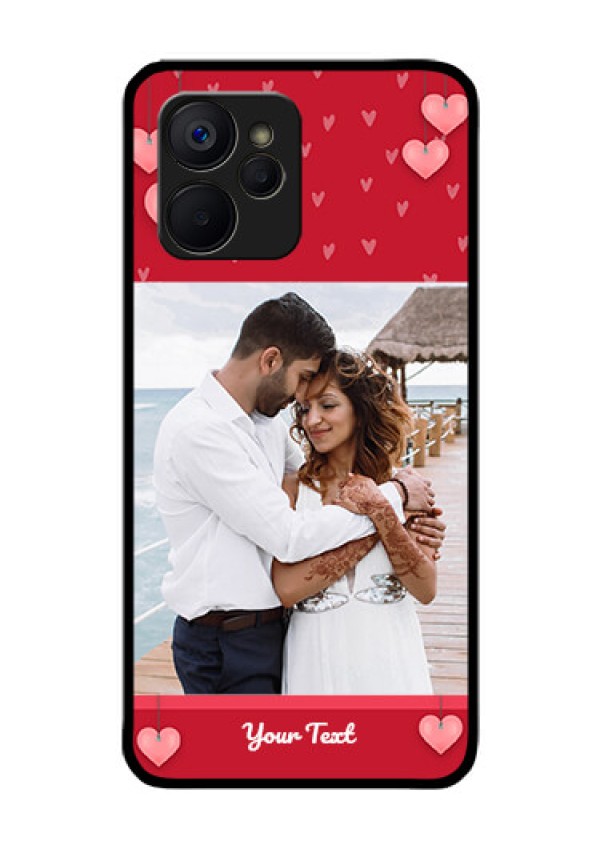 Realme 9i 5G Custom Glass Phone Case - Valentines Day Design