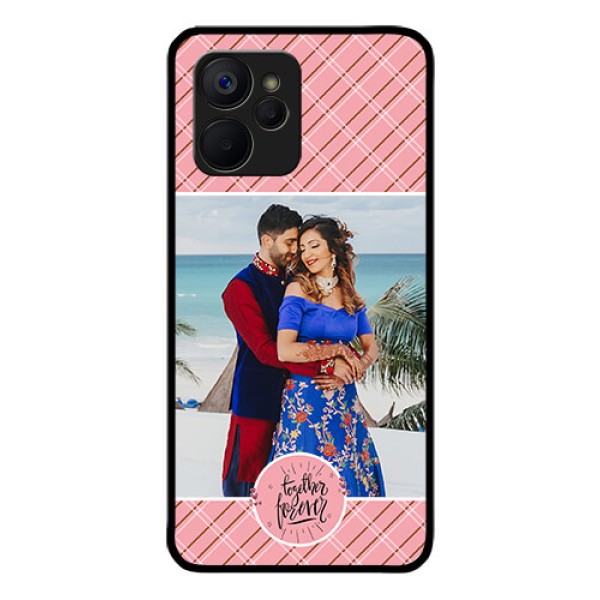 Realme 9i 5G Personalized Glass Phone Case - Together Forever Design Realme 9i 5G Personalized Glass Phone Case - Together Forever Design