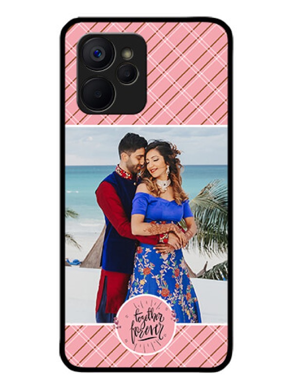 Custom Realme 9i 5G Personalized Glass Phone Case - Together Forever Design