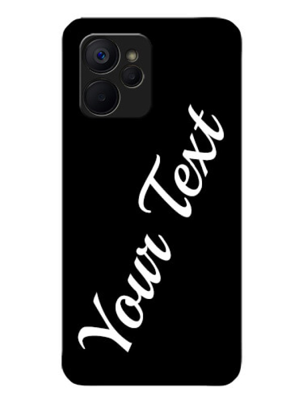 Custom Realme 9i 5G Custom Glass Mobile Cover with Your Name