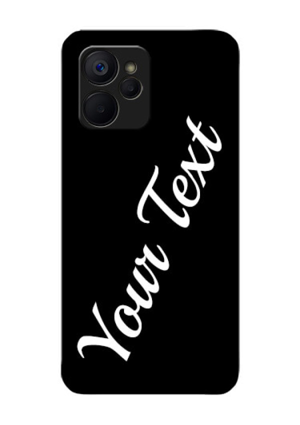 Realme 9i 5G Custom Glass Mobile Cover with Your Name