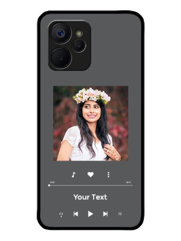 Custom Realme 9i 5G Custom Glass Mobile Case - Play The Music Design