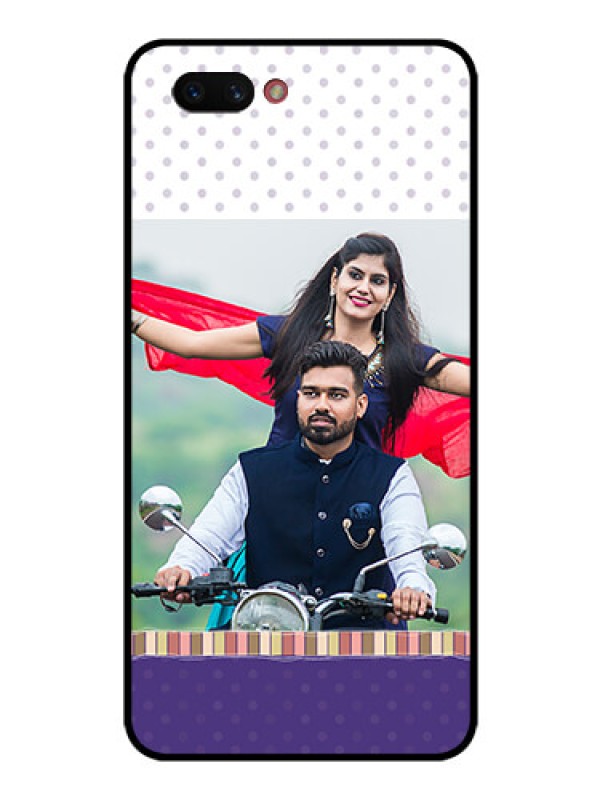 Custom Realme C1 2019 Photo Printing on Glass Case  - Cute Family Design