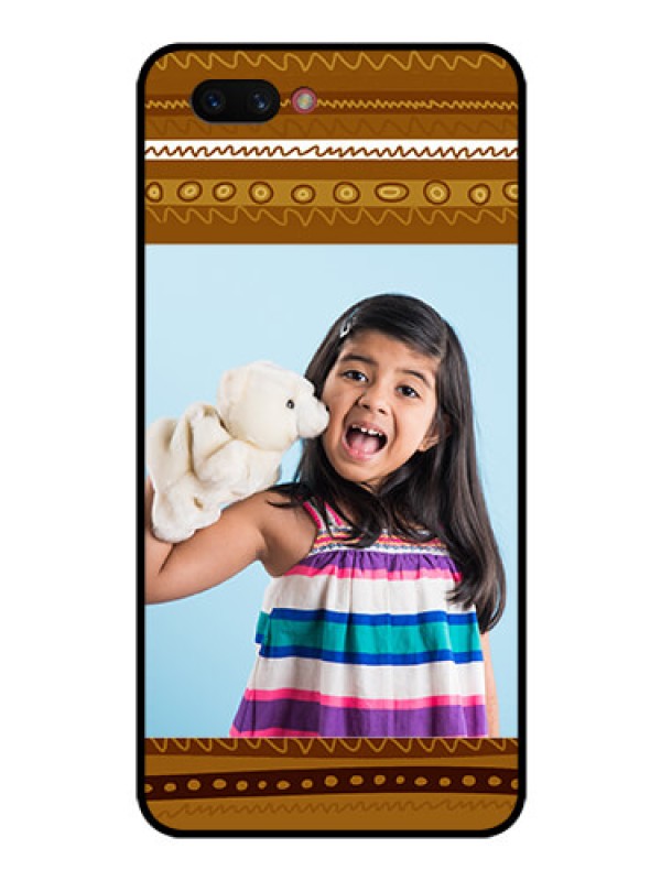 Custom Realme C1 2019 Custom Glass Phone Case  - Friends Picture Upload Design 