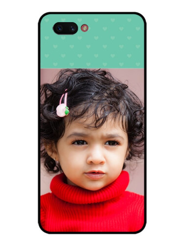 Custom Realme C1 2019 Custom Glass Phone Case  - Lovers Picture Design