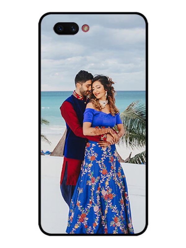 Custom Realme C1 2019 Photo Printing on Glass Case  - Upload Full Picture Design